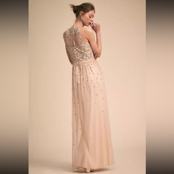 Anthropologie x BHLDN Ginny Embellished Wedding Dress | Size 4 - Picture 14 of 14